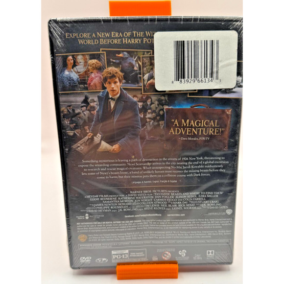 Fantastic Beasts DVD Region 1 Sealed Family Fantasy J.K. Rowling - Picture 2 of 2